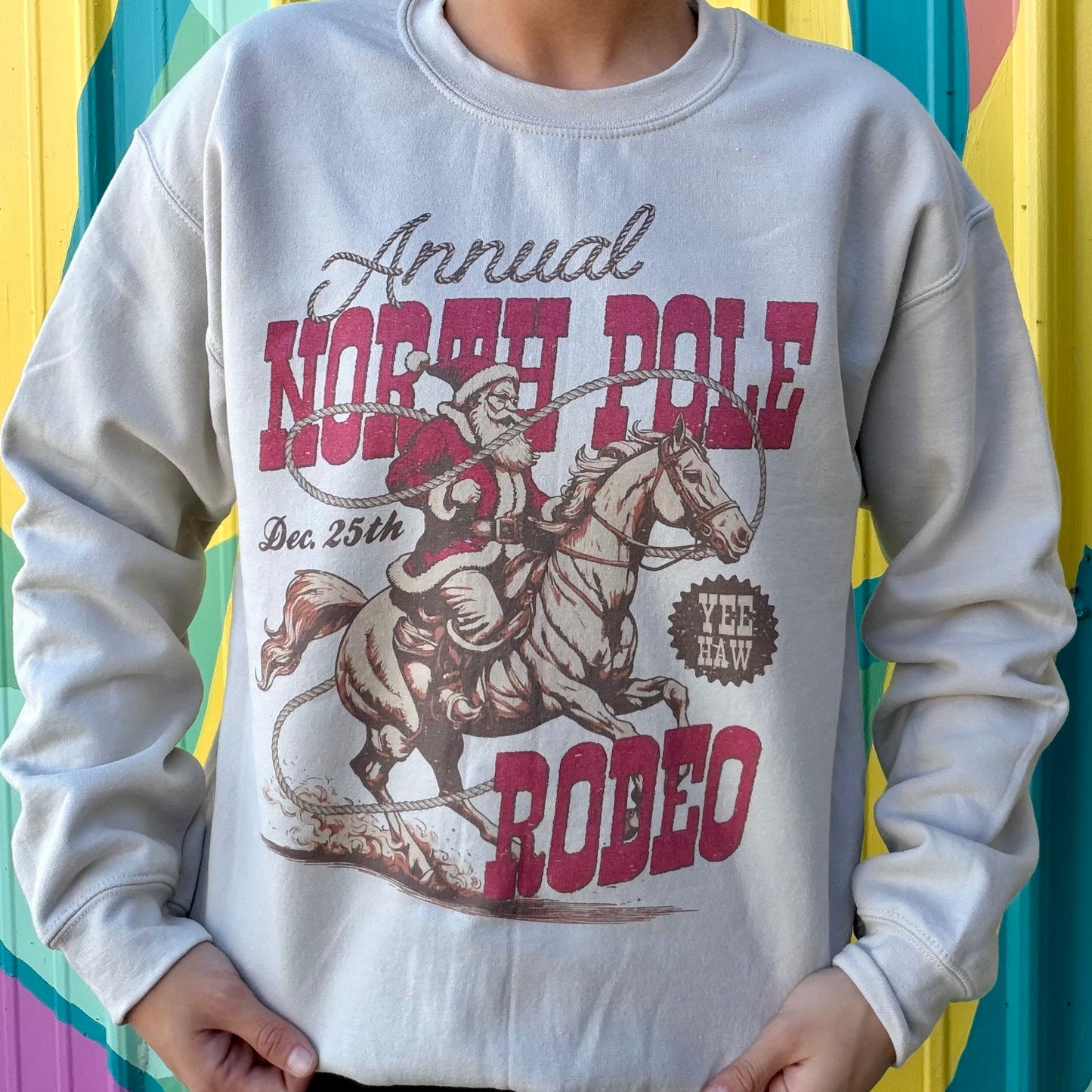 North Pole Rodeo Sweatshirt