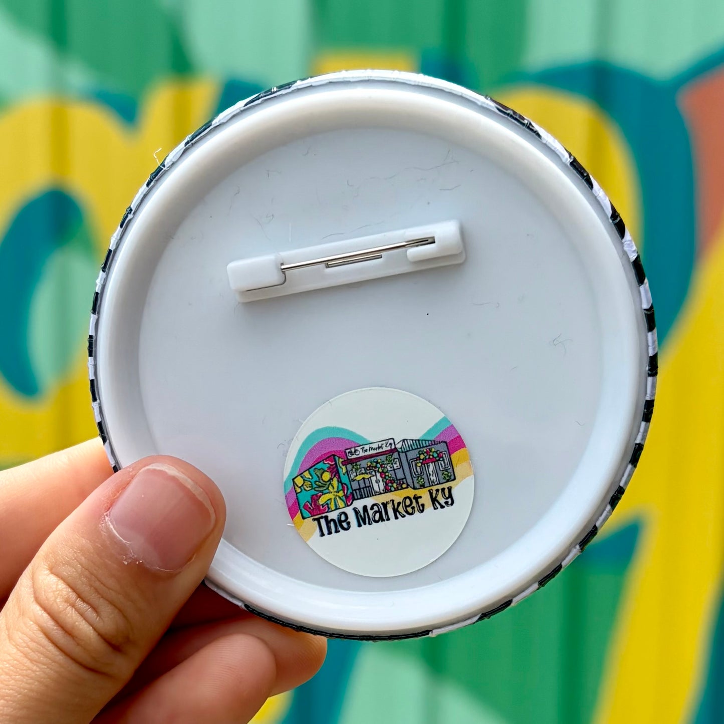 Polka Dot Raiders Button