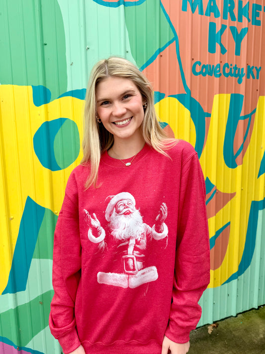 Santa Joy Crewneck Sweatshirt
