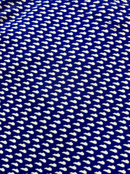 Blue & White Kentucky State Golf Polo Youth & Adult
