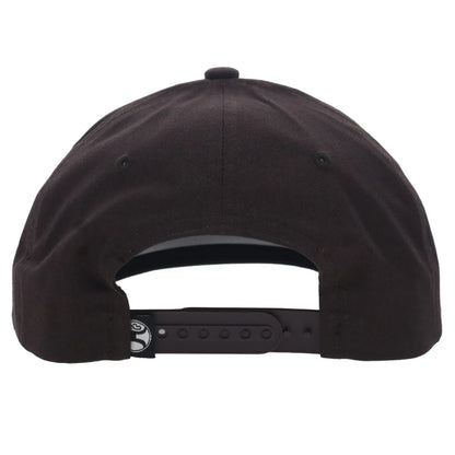 Hooey Outfitters Men’s Hat - Bass 5-Panel Full Surround Brown Snapback