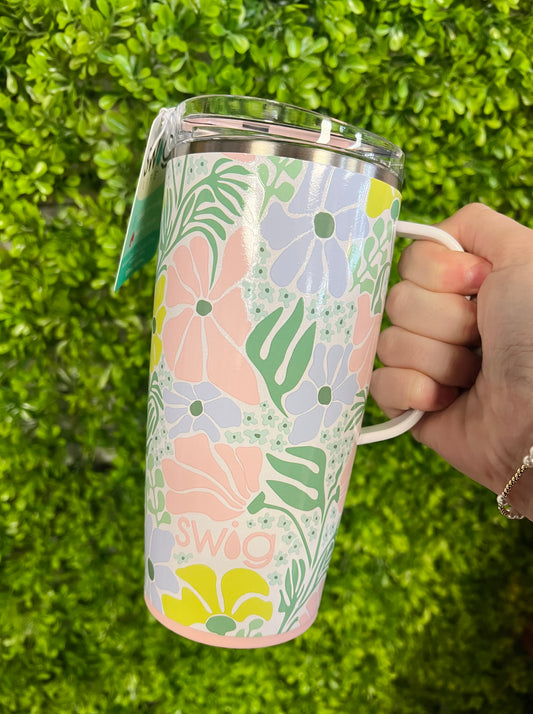 22oz Swig Garden Party Mug