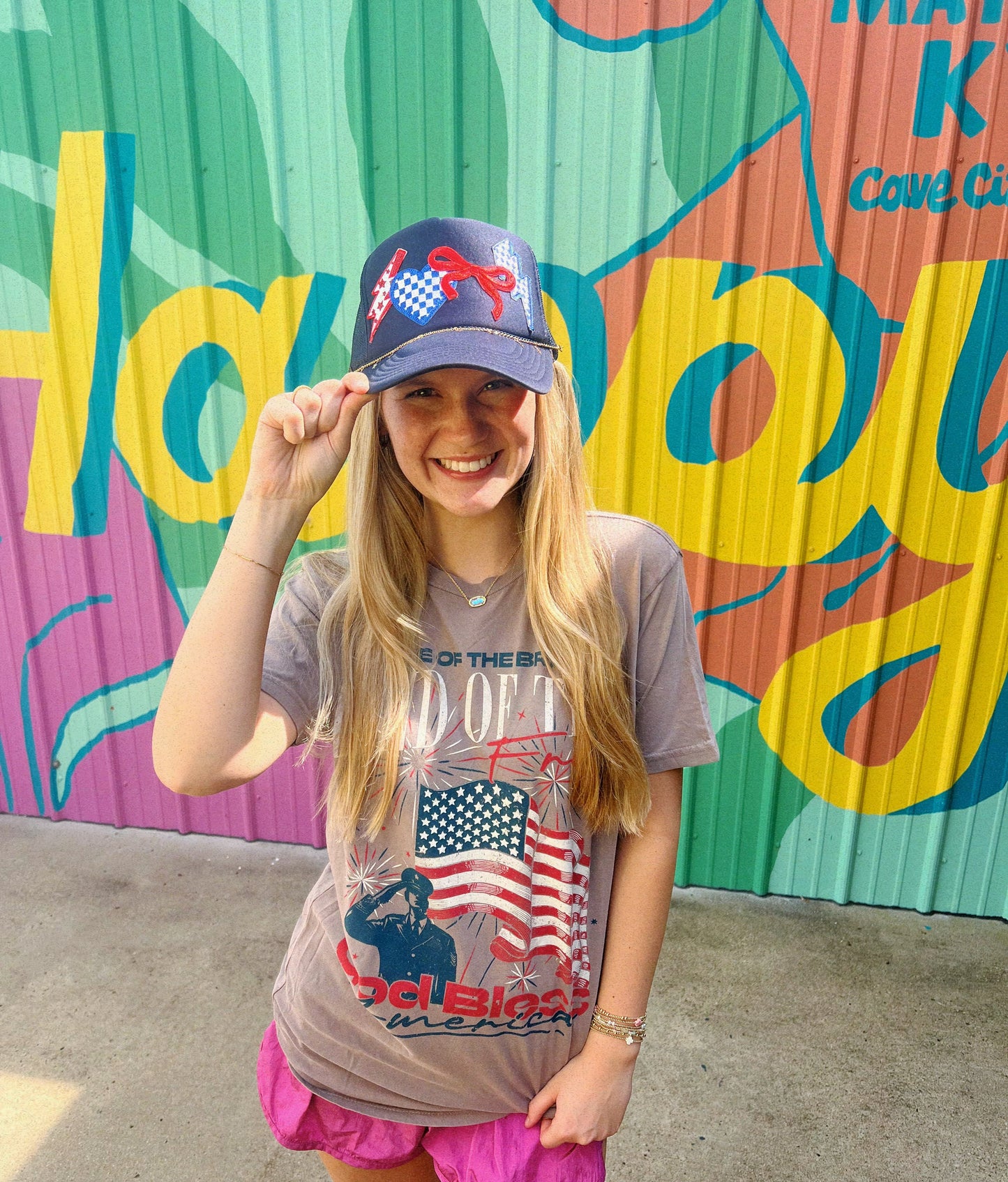 Custom 4th of July Trucker Hat
