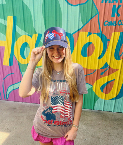 Custom 4th of July Trucker Hat