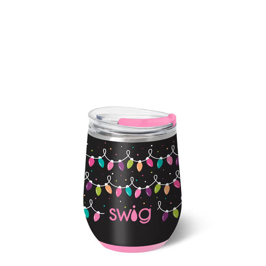 Tacky Lights Swig Stemless Wine Cup 12oz