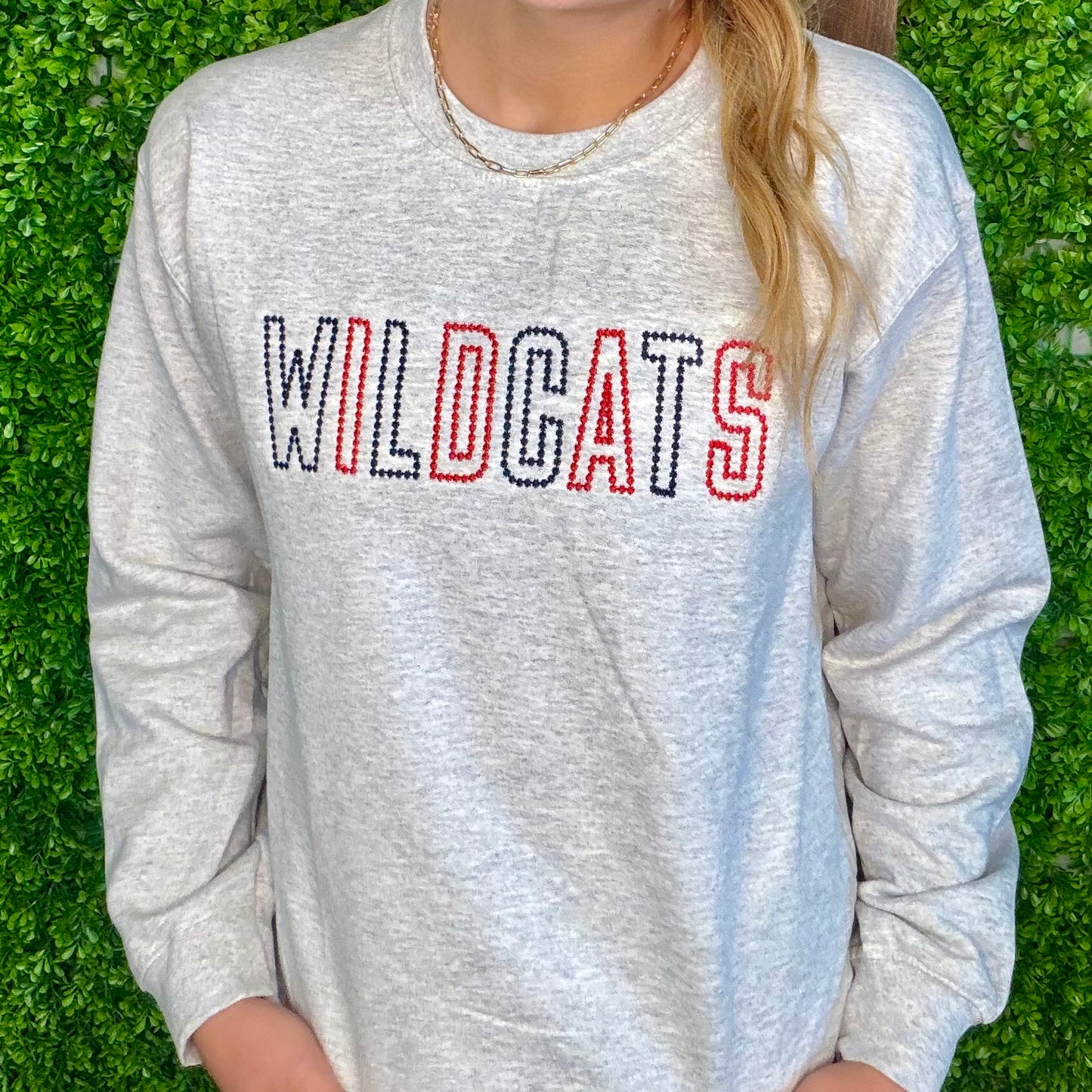 Wildcats Spirit Stud Embroidered Sweatshirt