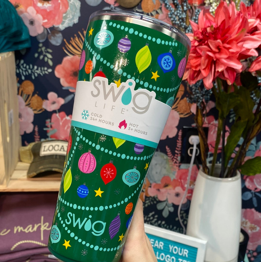 32oz Swig O Christmas Tree