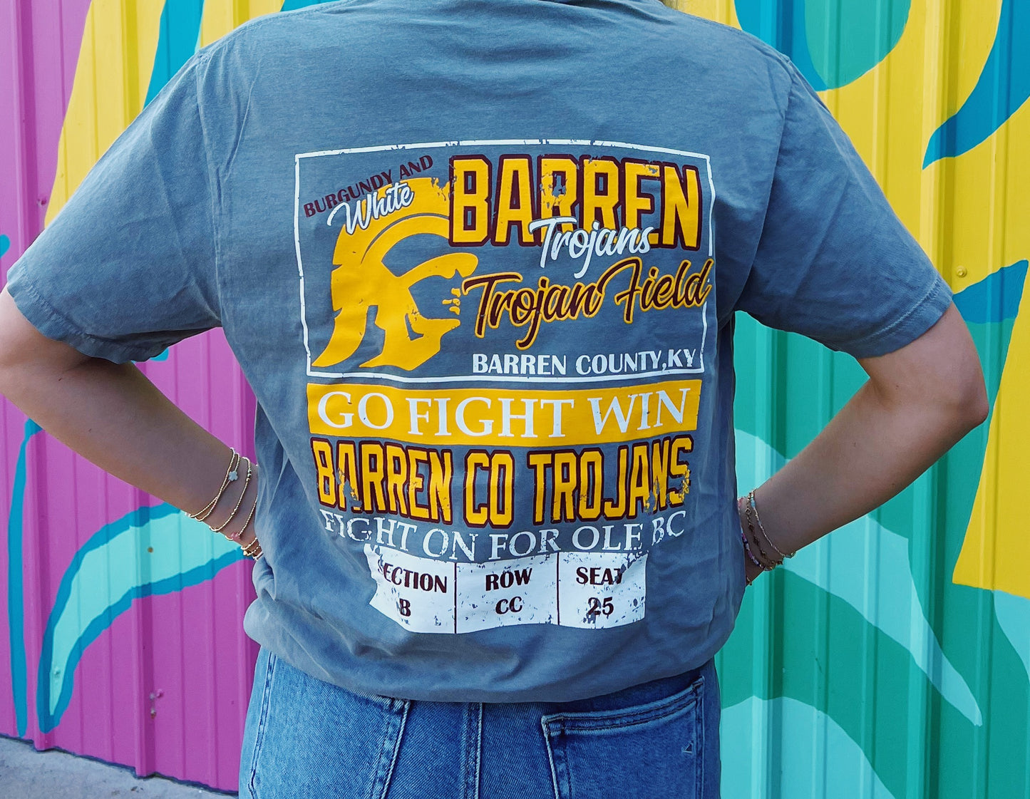 Barren Go Fight Win Comfort Colors Tee