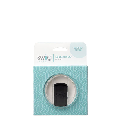 Swig Black EZ Slider Lid (Medium)