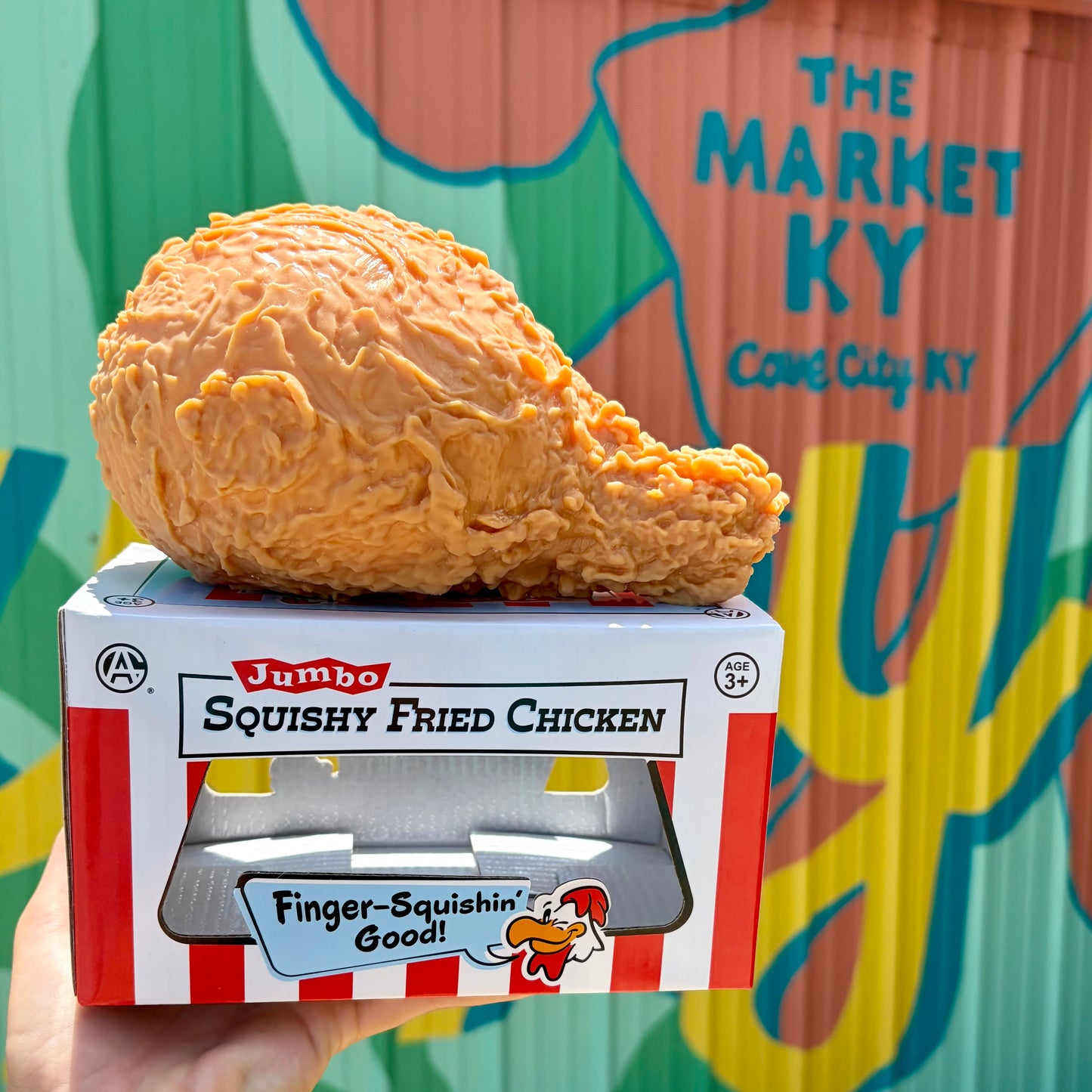 Jumbo Doh Filled Chicken Drumstick Squishy