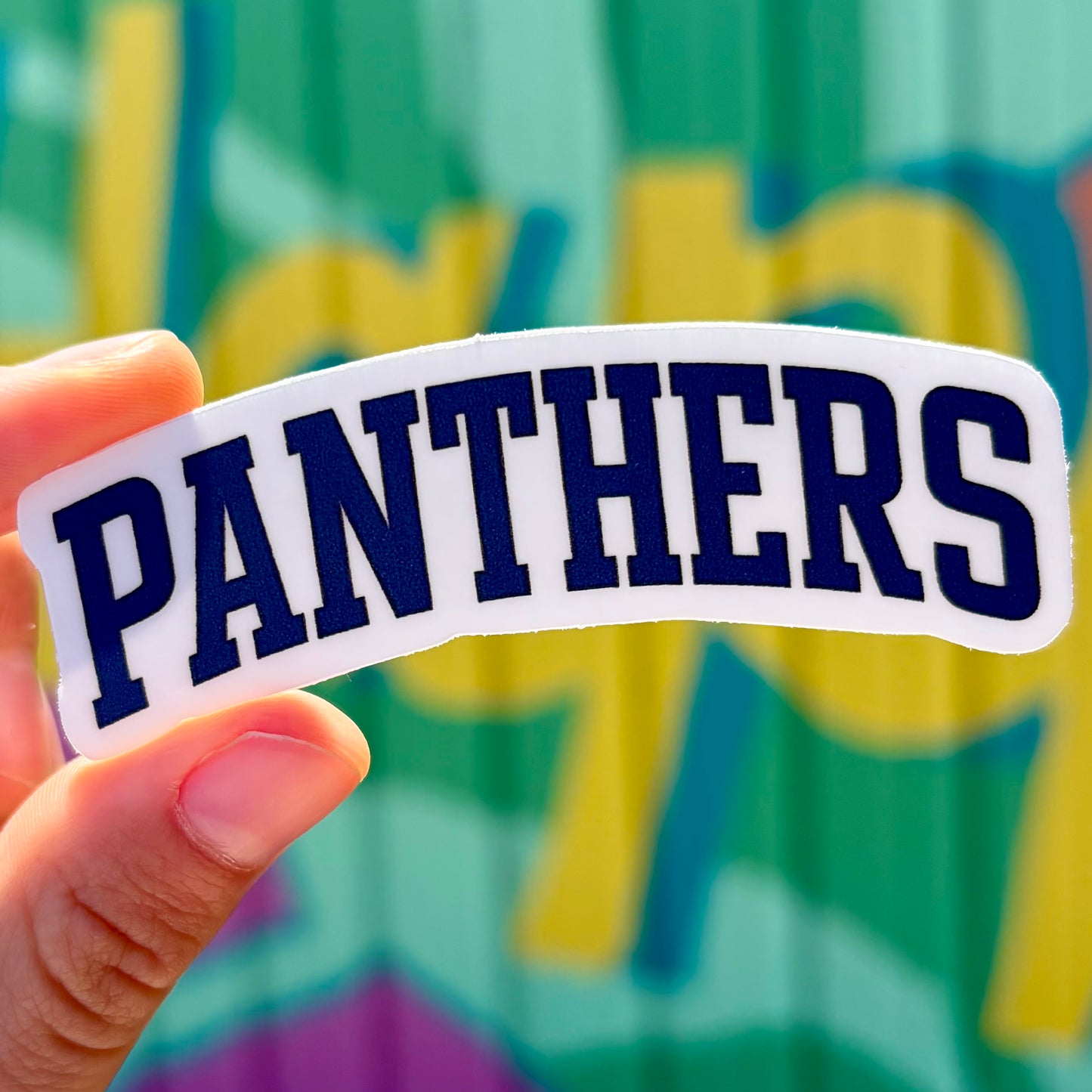 Navy Panthers Sticker