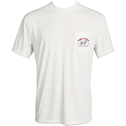 Hooey Charbray Rank Stock Pocket Tee - Cream