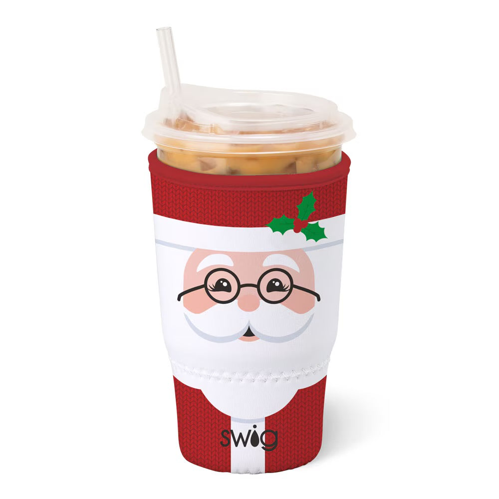 Mr Claus Swig Iced Cup Coolie (Large)