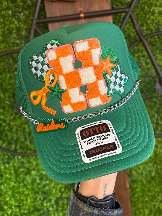 Custom Trucker Hat- Raiders