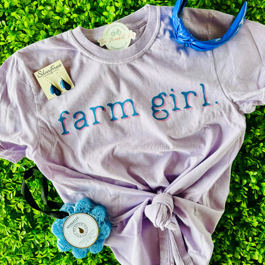Farm Girl Comfort Colors Tee