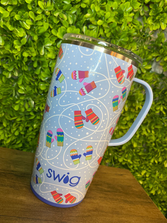 22oz Swig Travel Mug Snow Day