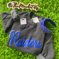 Raiders Chenille Luxy Sweatshirt