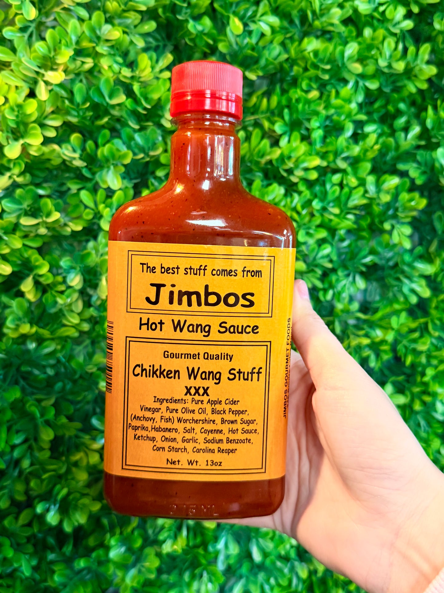 Jimbos Hot Wang Sauce