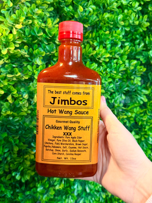 Jimbos Hot Wang Sauce