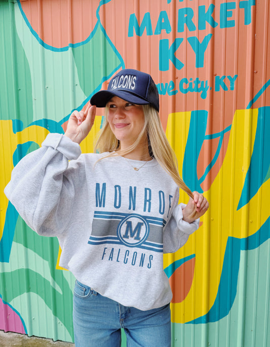 Monroe County Falcons Crewneck