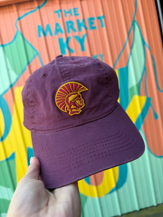 Burgundy Trojan Hat