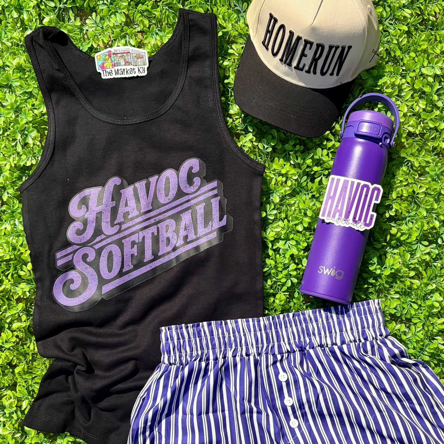 Retro Havoc Softball Tank