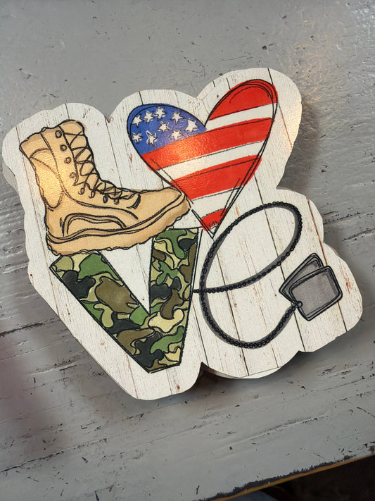Military Love Mini Attachment