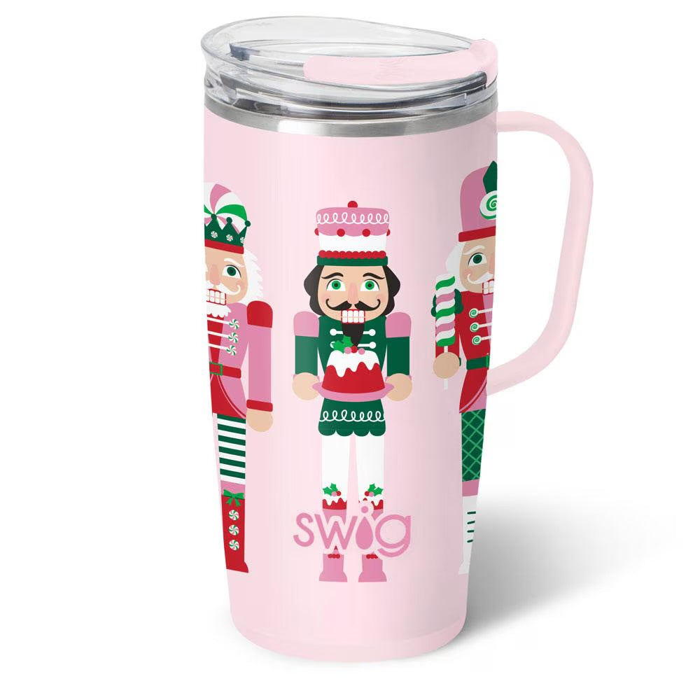 Sugar Plum Soldiers Swig Travel Mug 22oz