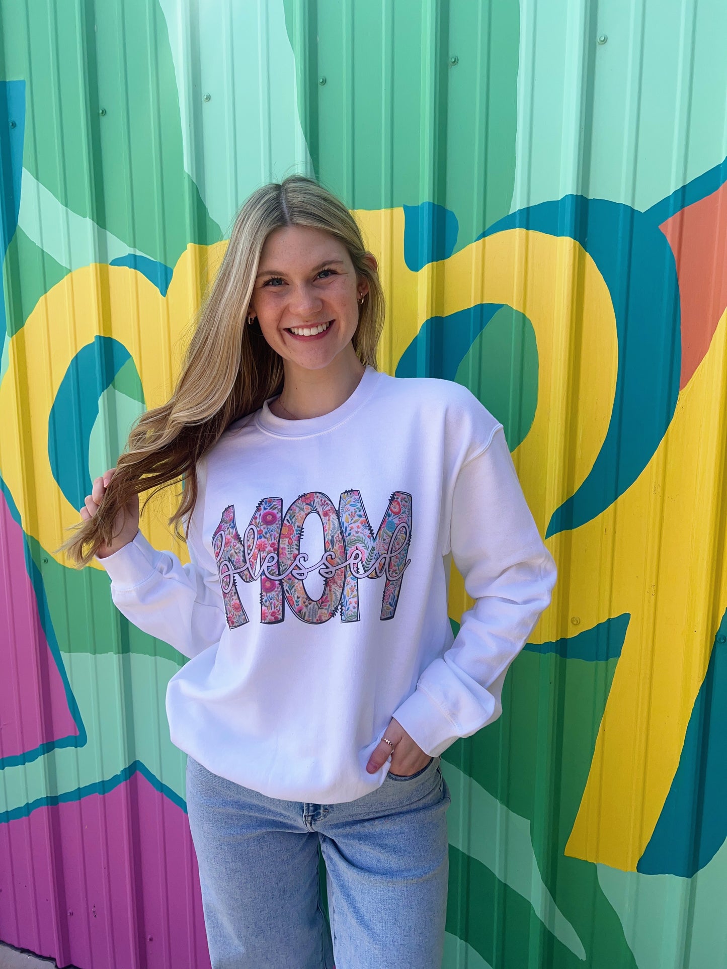 Blessed Mom Crewneck