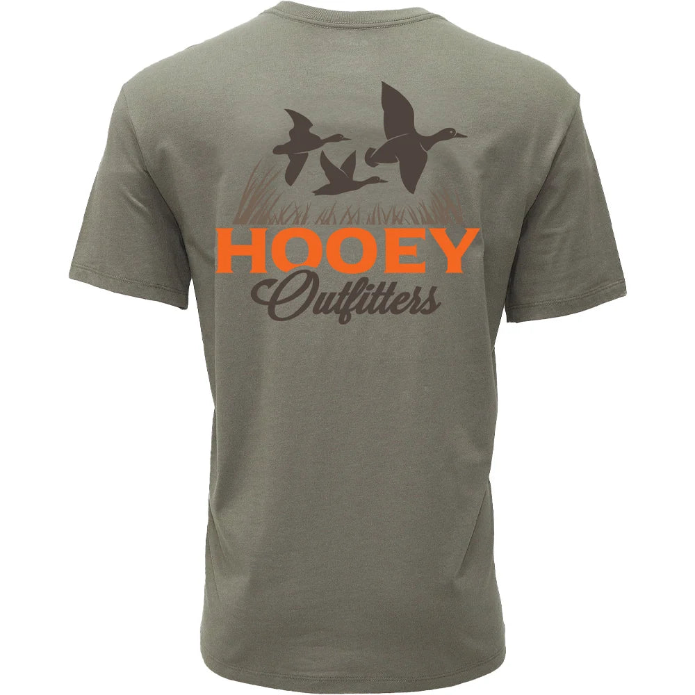 Decoy Hooey Outfitters Tee- Olive w/ Bird Logo