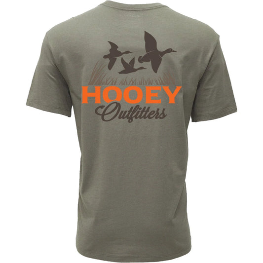 Decoy Hooey Outfitters Tee- Olive w/ Bird Logo