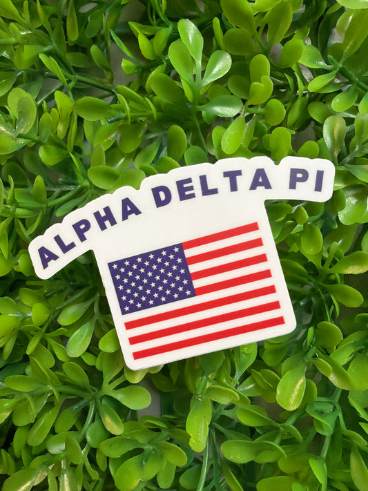 All-American Alpha Delta Pi Sticker