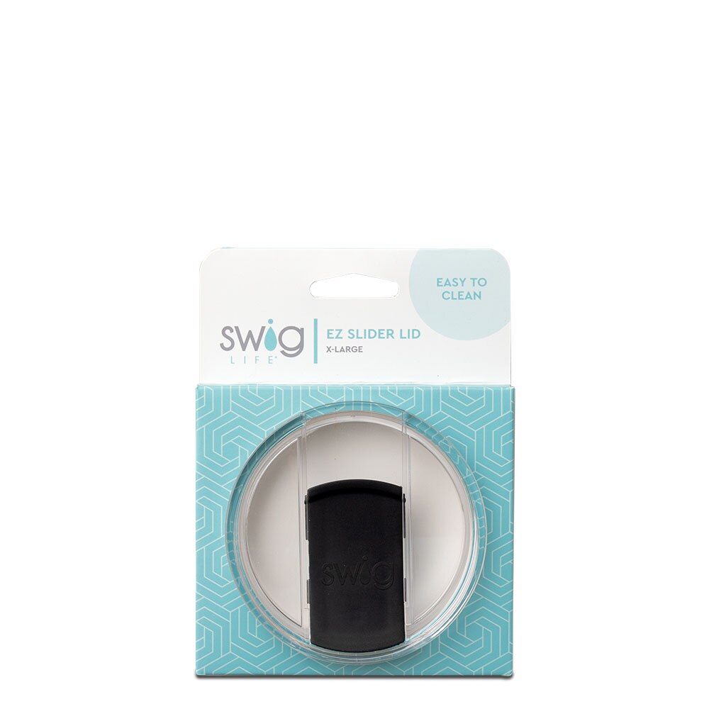 Swig Black EZ Slider Lid (X-Large)