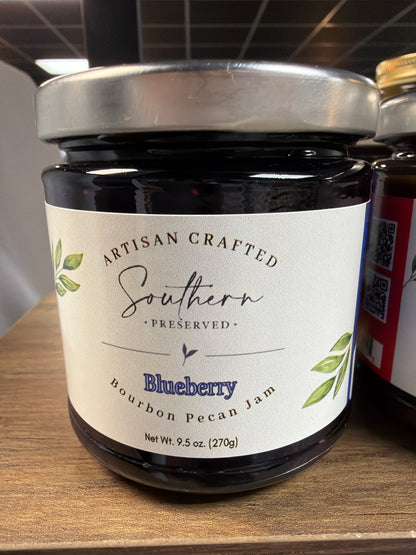 Blueberry Bourbon Pecan Jam