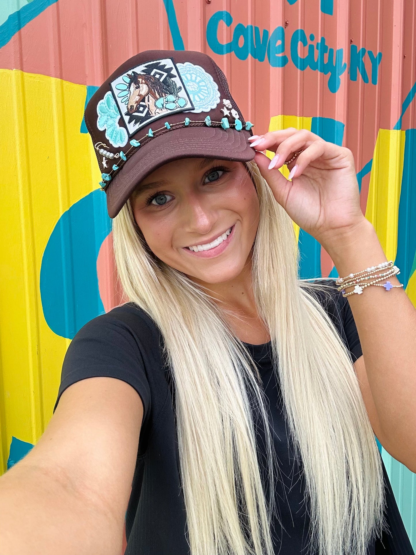 Custom Trucker Hat- Country Cutie