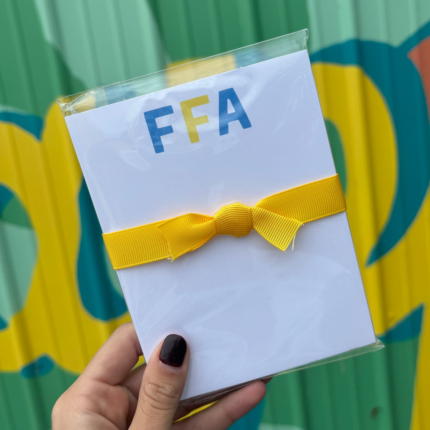 FFA Mini Notepads (Options)