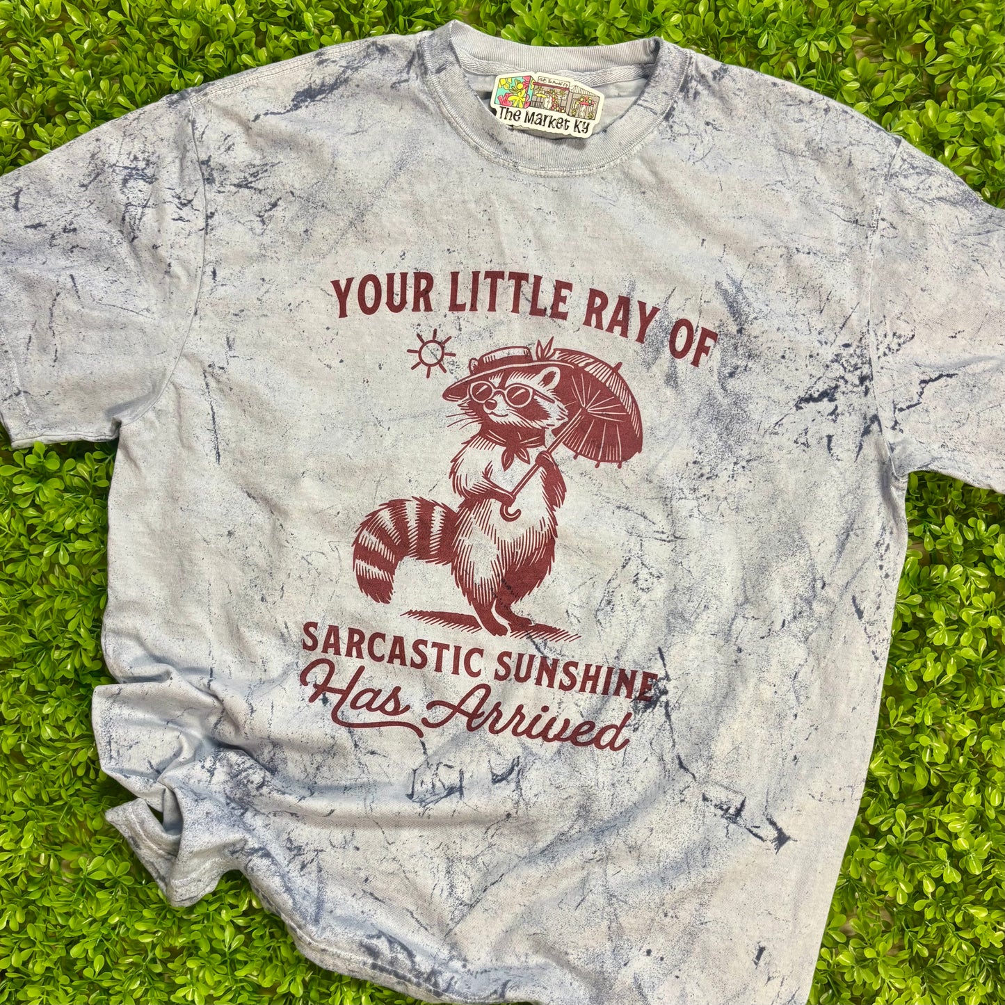 Sarcastic Raccoon Comfort Colors Tee