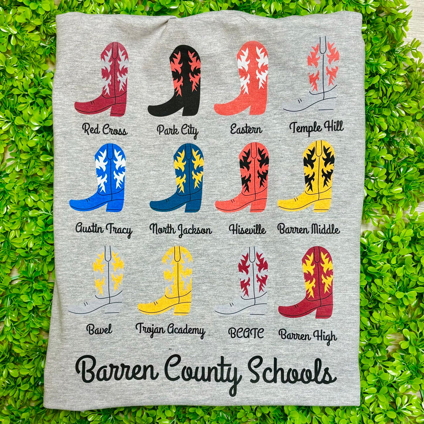 BC Schools Boots Tee