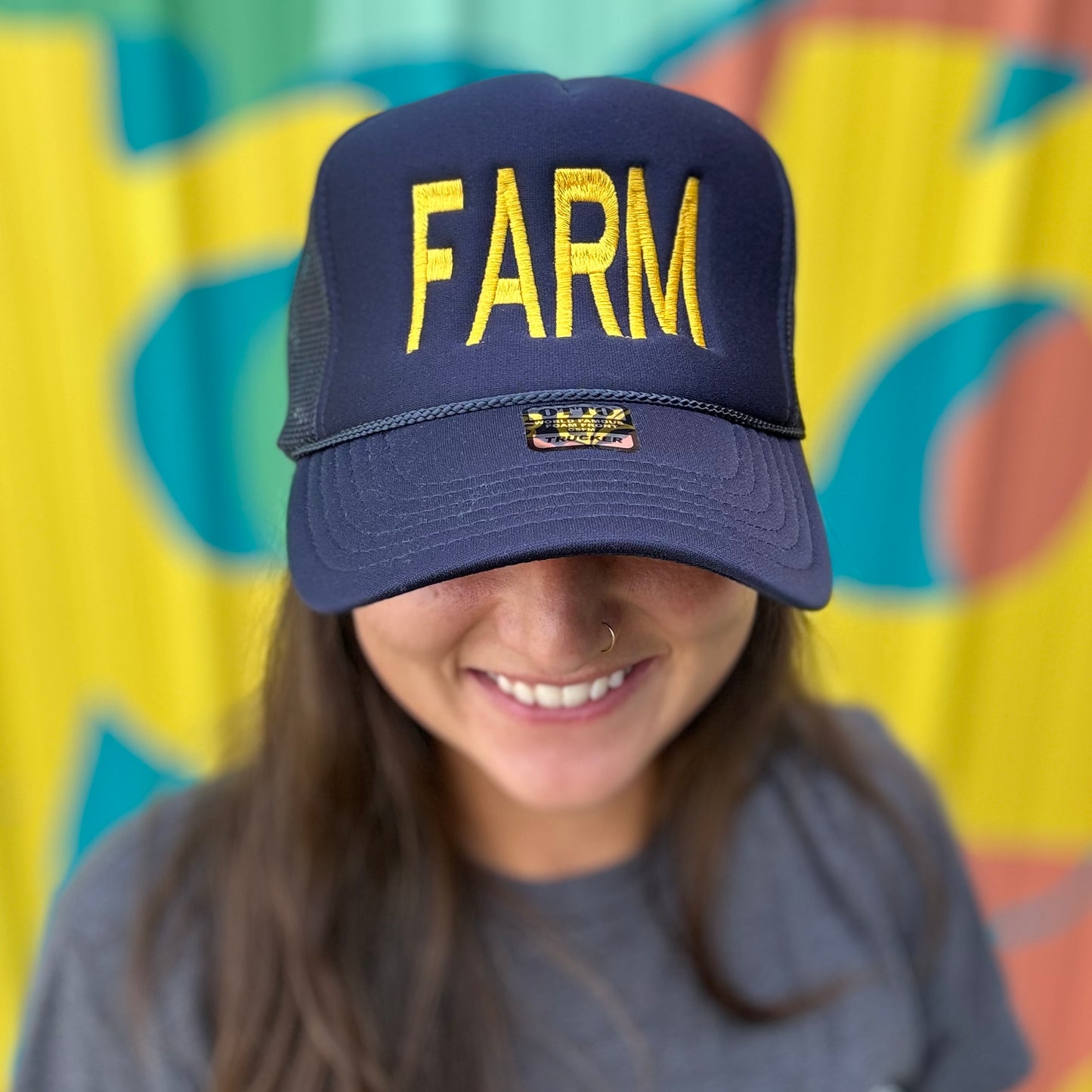 FARM Embroidered Trucker Hat (Options)