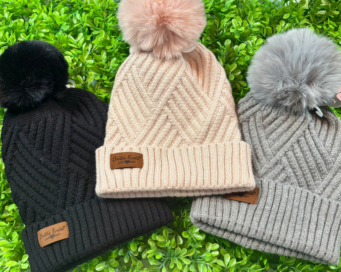 Kid’s Super Poof Pom Hat (Options)