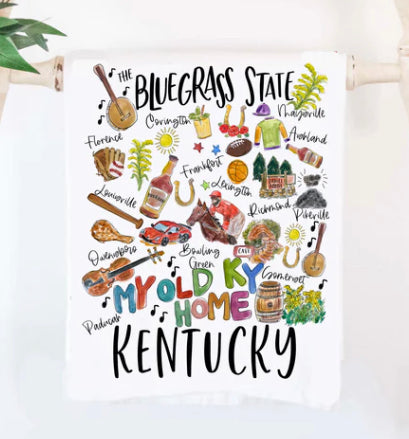 Kentucky Tea Towel