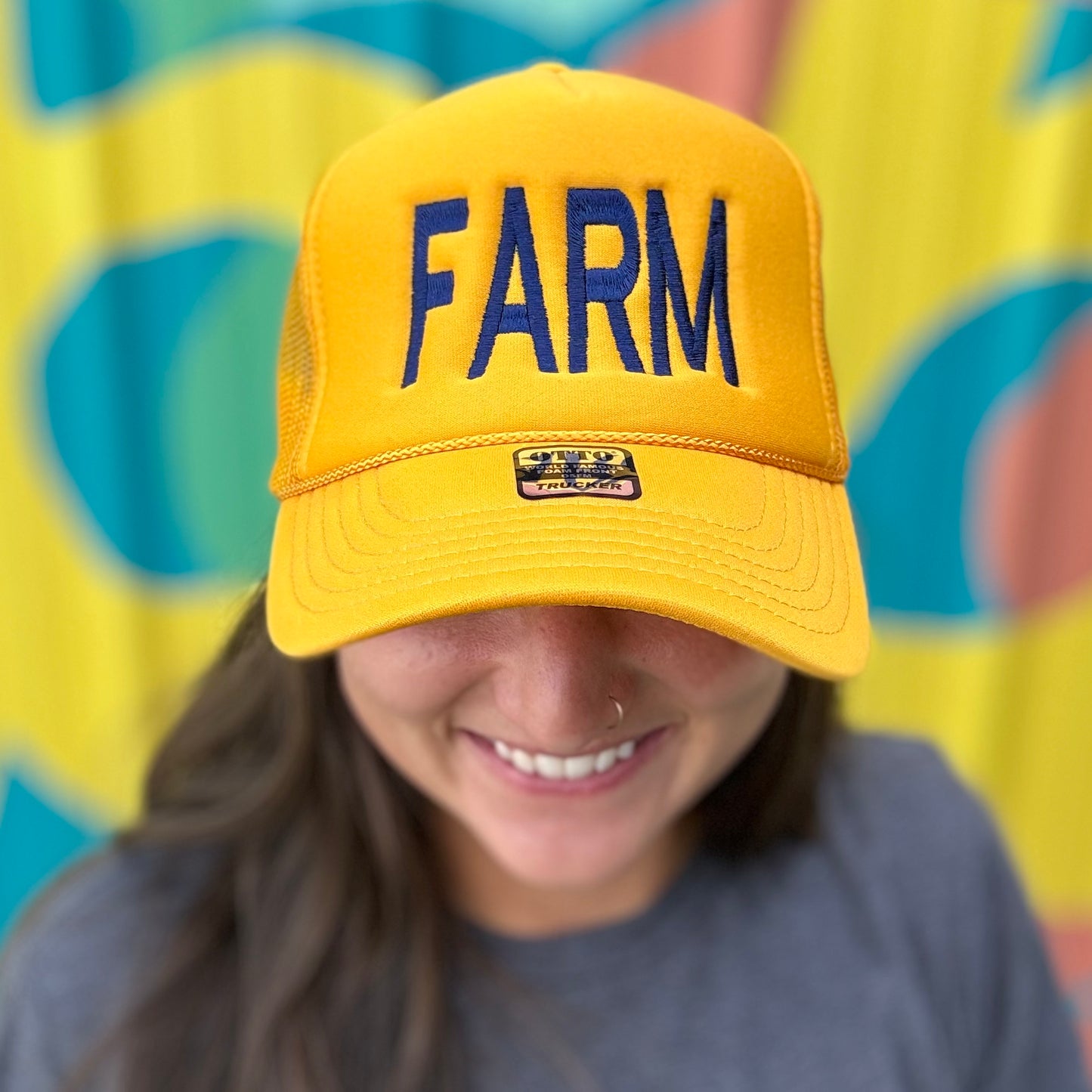 FARM Embroidered Trucker Hat (Options)