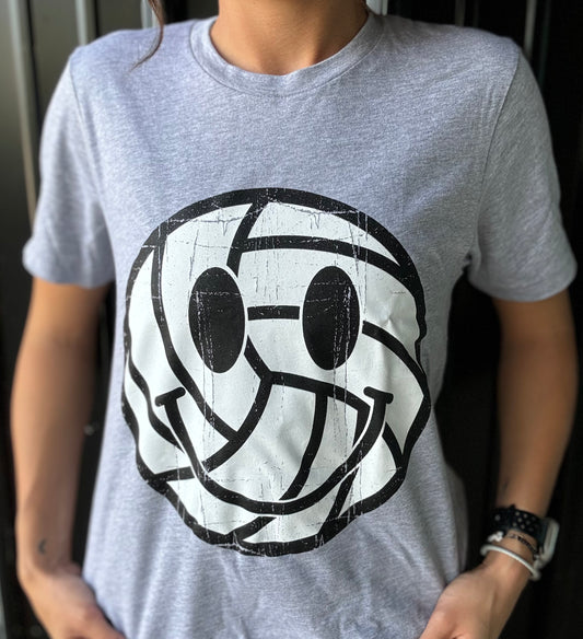 Volleyball Smiles Tee