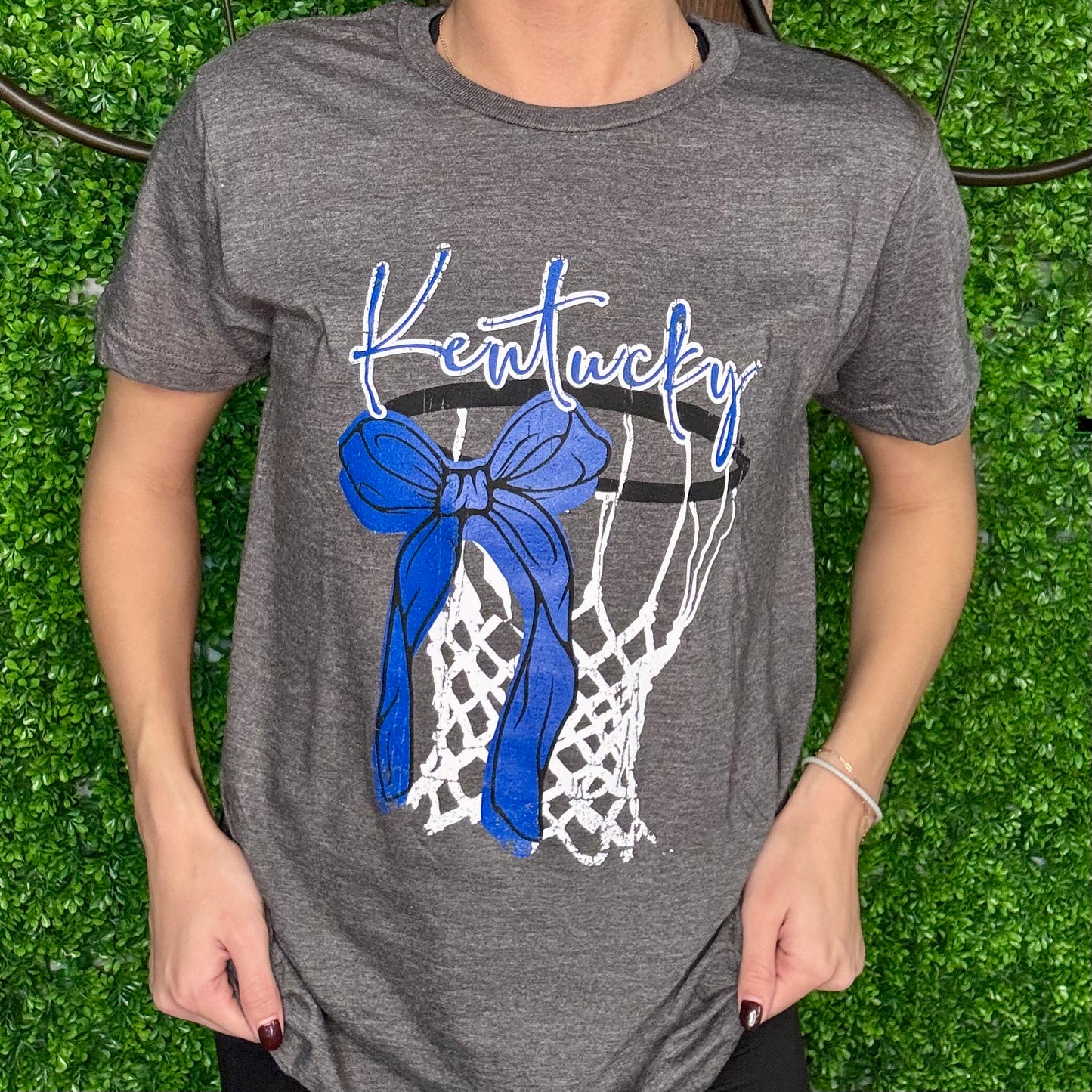 Kentucky Basketball Bow Tee (Youth & Adult)
