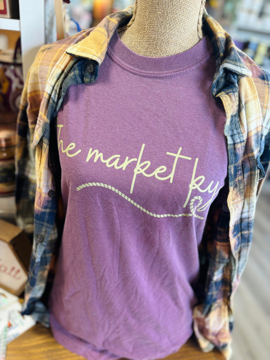 TMK Logo Comfort Colors Tee Lasso- Purple