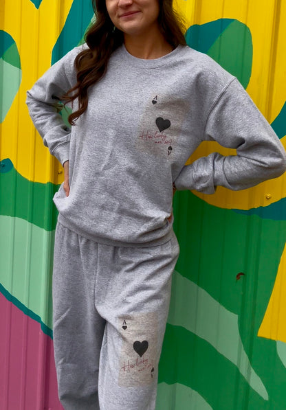 How Lucky Are We 2 Piece Lounge Set- Made to Order