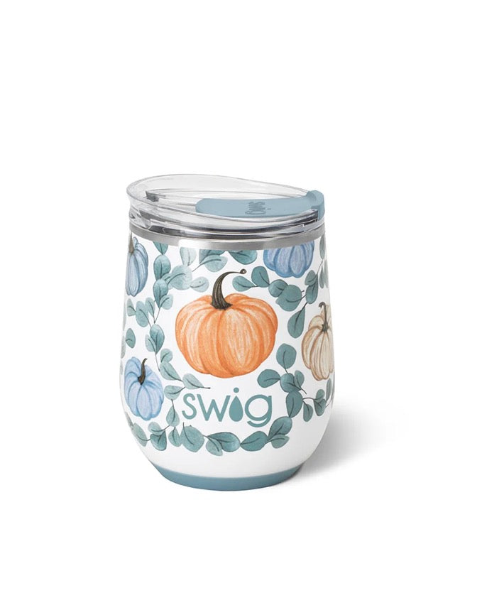 Swig Pumpkin Grove Wine Cup 12oz