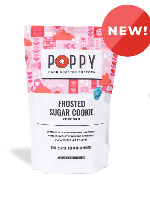 Poppy Frosted Sugar Cookie