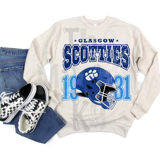 Vintage Scotties Football Sweatshirts (Options)