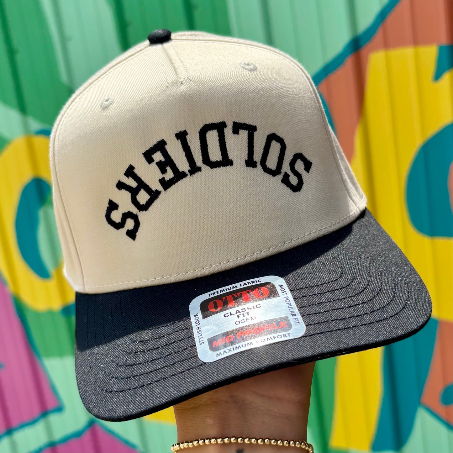 Soldiers Flipside & Reverse Two Tone Vintage Hat